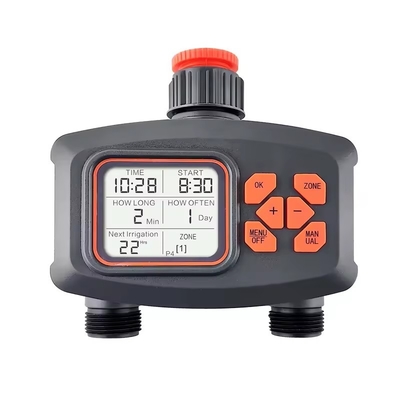2-Wege-LCD-Display Haus Gartenbewässerung Niederschlag Timer Automatischer Controller