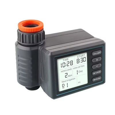 LCD-Display Automatischer elektrischer Bewässerungstimer Stecker-Spiel-Bewässerungssteuerung