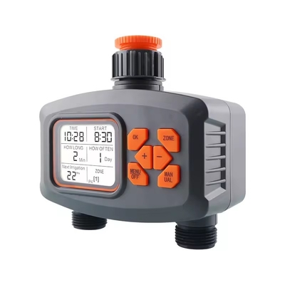 2-Wege-LCD-Display Haus Gartenbewässerung Niederschlag Timer Automatischer Controller
