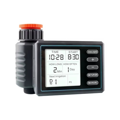 LCD-Display Automatischer elektrischer Bewässerungstimer Stecker-Spiel-Bewässerungssteuerung