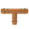 Plastiktropfenfänger-Brown-T-Stück Verbindungsstück der bewässerungs-Schlauchinstallations-17mm Stachel