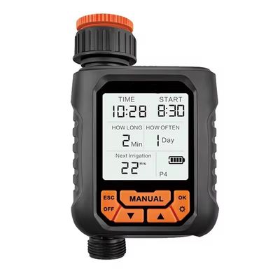 Große LCD-Anzeige Wasser Timer Wasserdichtes Zuhause Garten Bewässerung Niederschlag Timer